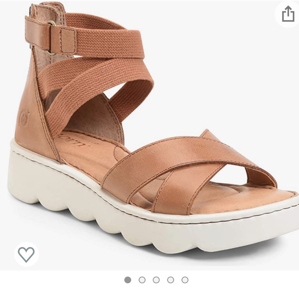 Born Kivalina Platform Sandal// 9.5